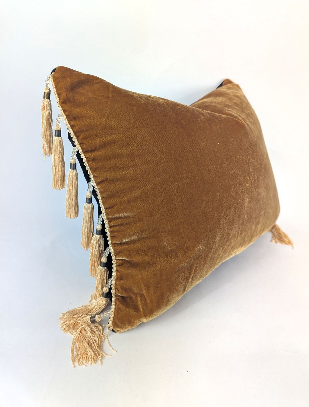 Velvet Pillow Covers, Silk Velvet Cushions, Velvet Tassel Pillows