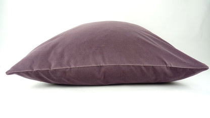 Mauve pillow cover // mauve velvet cushion case // mauve velvet pillow cover