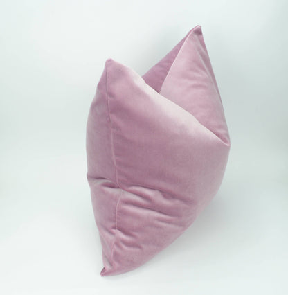 Velvet Pillow Cover - Vintage Rose Cushion Case