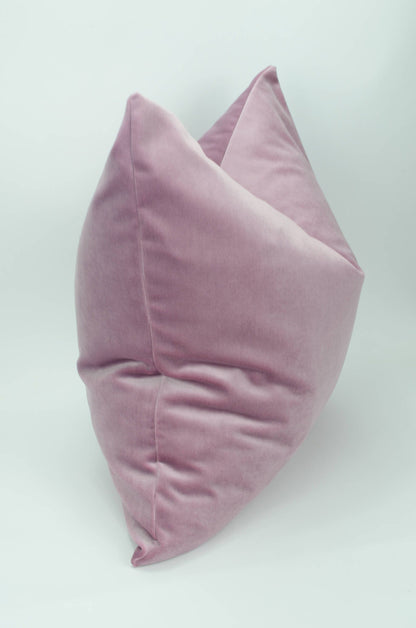 Velvet Pillow Cover - Vintage Rose Cushion Case