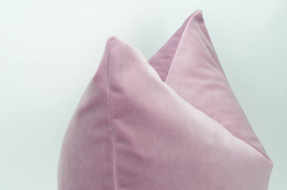 Velvet Pillow Cover - Vintage Rose Cushion Case