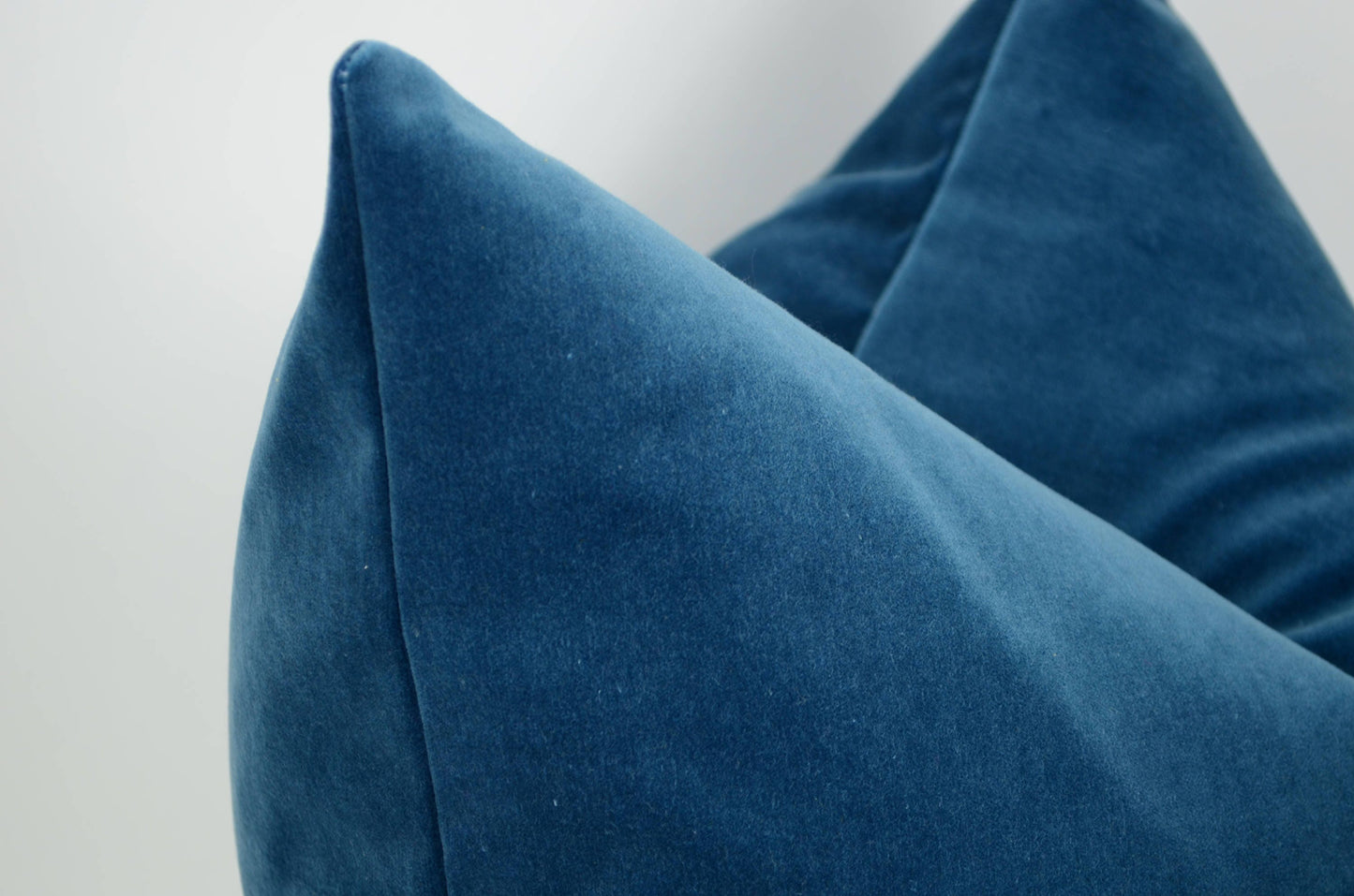 slate blue velvet pillow cover //  blue velvet cushion cover // dark blue velvet cushion cover //  blue velvet pillow cover