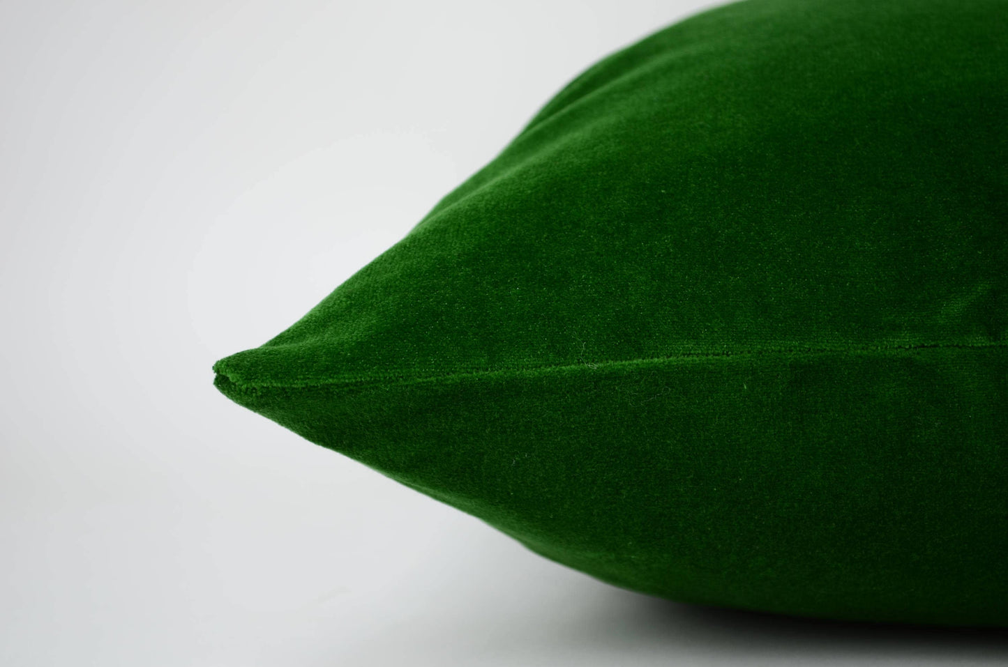 emerald green velvet pillow case // green velvet cushion // emerald green pillow